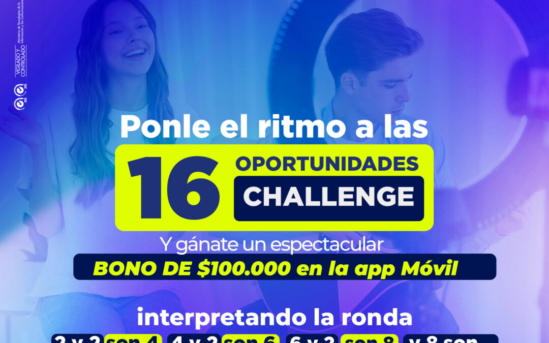 16 Oportunidades Challenge